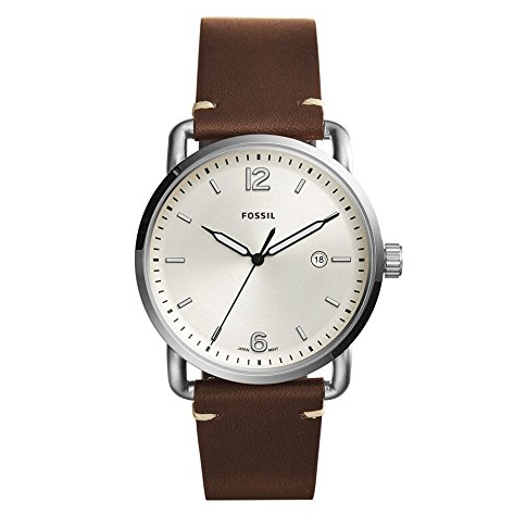Fossil The Commuter 3-Hand Date Leather Watch $32.99 FREE Shipping