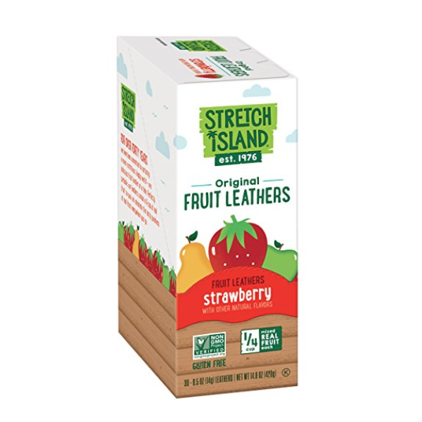 Stretch Island Original Fruit Leather, Strawberry, 0.5-Ounce Strips (Pack of 30) only $8.46
