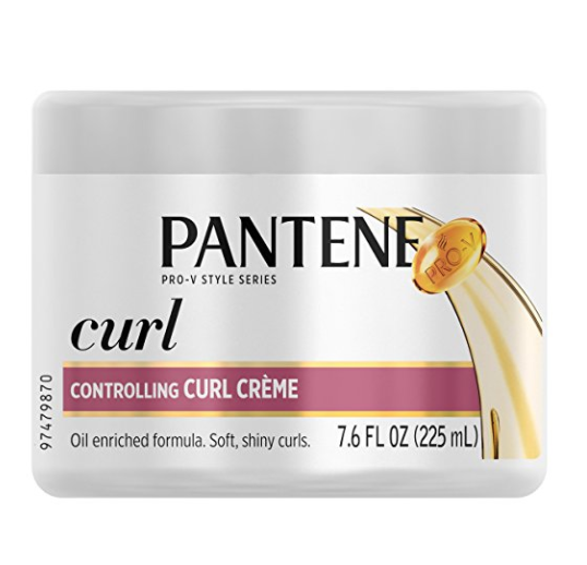 Pantene Curl Perfection Controlling Curl Crème for Hair, 7.6 Fluid Ounce (Pack Of 3) only $6.94