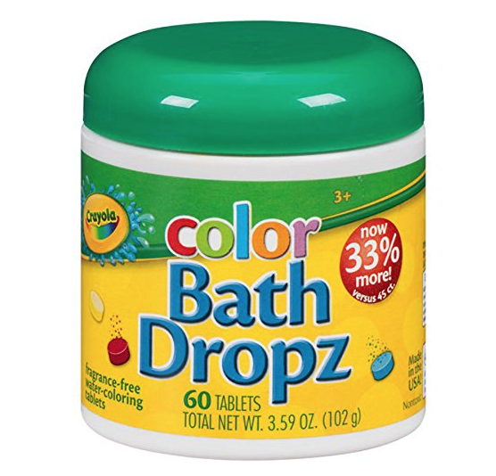 Crayola Color Bath Dropz 3.59 Ounce (60 Tablets) only $6.49