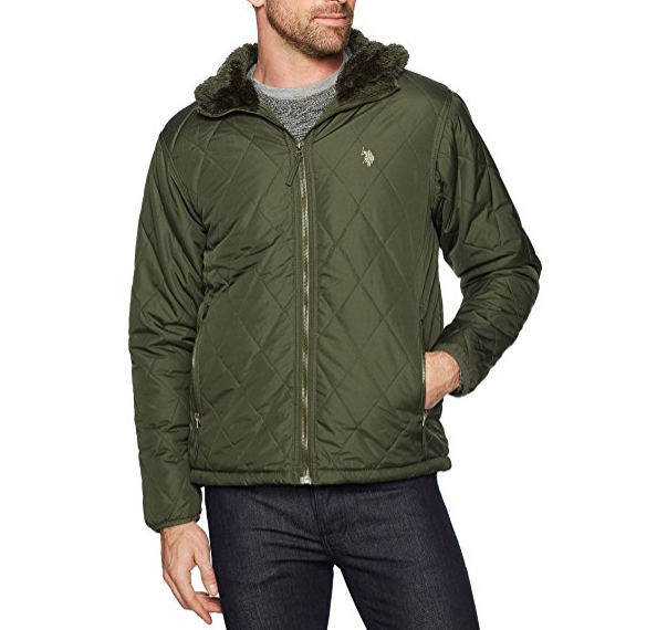U.S. Polo Assn. Mens Quilted Jacket only $17.10