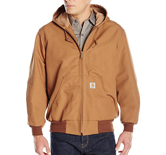 Carhartt Men's Thermal Lined Duck Active Jacket J131 only $62.29
