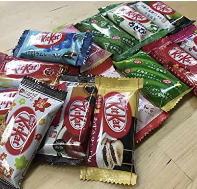 Japanese Kit Kat 14 pcs , ALL DIFFERENT FLAVORS Assortments, Only $21.99, You Save (%)