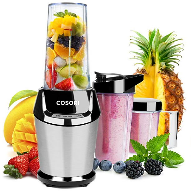 COSORI Professional High Speed Blender, 9-Piece Portable Personal Kitchen Single Serve Blenders for Shakes and Smoothies $39.99，FREE Shipping