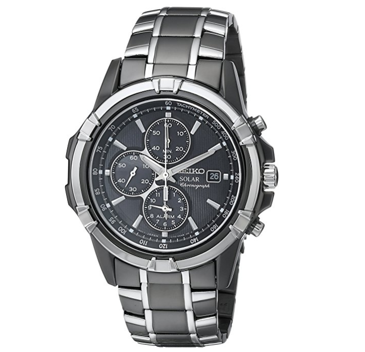 商务三眼！Seiko SSC143男士手表，现仅售$192.98, 免运费！  ​