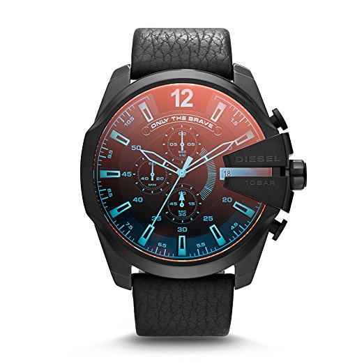 DIESEL Mega Chief DZ4323 男士時裝腕錶，原價$240.00，現僅售$134.99，免運費