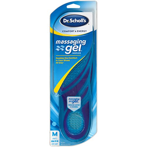Dr. Scholl’s Comfort and Energy Massaging Gel Insoles for Men, 1 Pair, Size 8-14, Only $6.89 after clipping coupon