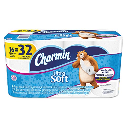 史低價！Charmin 超柔軟雙層衛生紙，16大卷 ，原價$28.51，現僅售$13.99