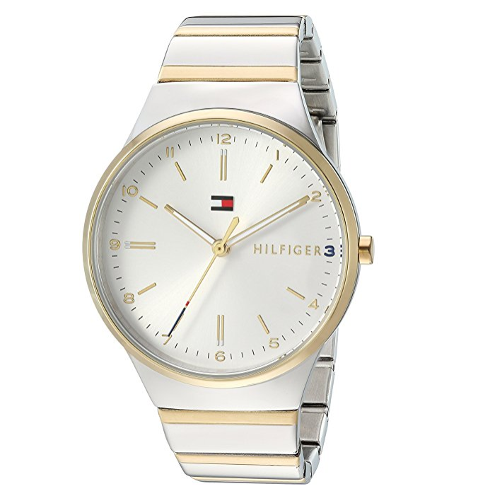 Tommy Hilfiger Women's 'Sophisticated Sport' Quartz and Gold Stainless-Steel Casual Watch, Color:Two Tone (Model: 1781800) only $67.02