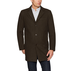 Tommy Hilfiger Men's Wool Tailored Top Coat $45.52