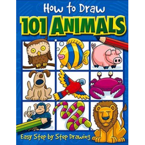 《怎样画101种动物》儿童绘画简装书 $3.61