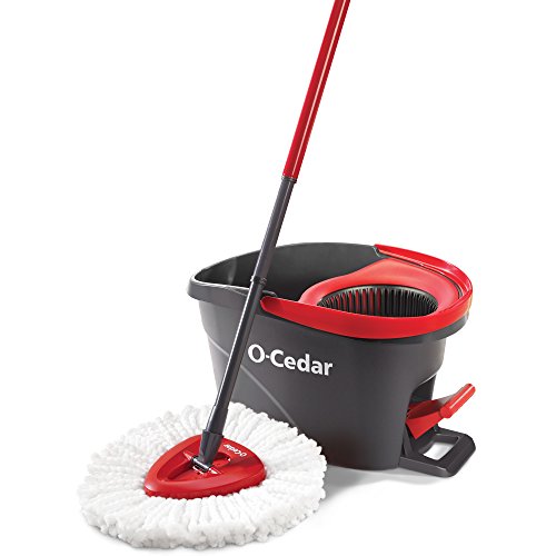 O-Cedar EasyWring Microfiber Spin Mop and Bucket Floor Cleaning System, Only $29.99