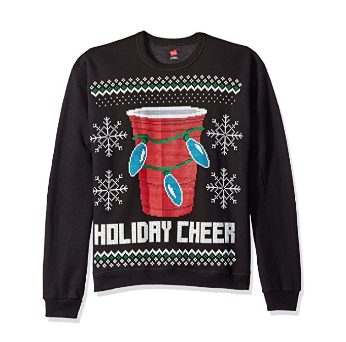 Hanes Men's Ugly Christmas Sweatshirt only $5.99