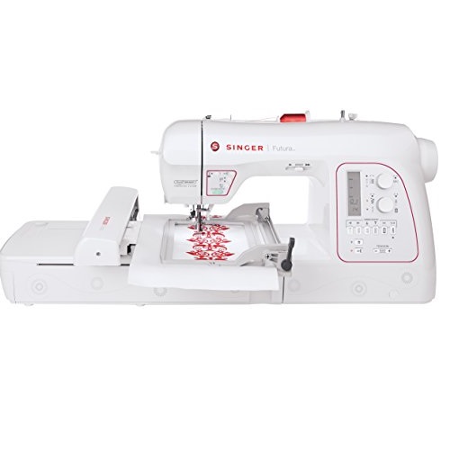 SINGER XL-580 Futura Embroidery and Sewing Machine with 250 Embroidery Designs, Only $699.99, free shipping