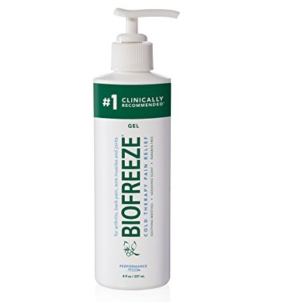 Biofreeze Pain Reliever Gel for Muscle, Joint, Arthritis, & Back Pain, Cooling Topical Analgesic, NSAID Free Pain Relief Works Like Ice Pack, 8 oz Bottle with Pump, , Only $16.99