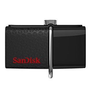 SanDisk 32GBUltra Dual USB Drive 3.0, SDDD2-032G-GAM46(Black), Only $10.99