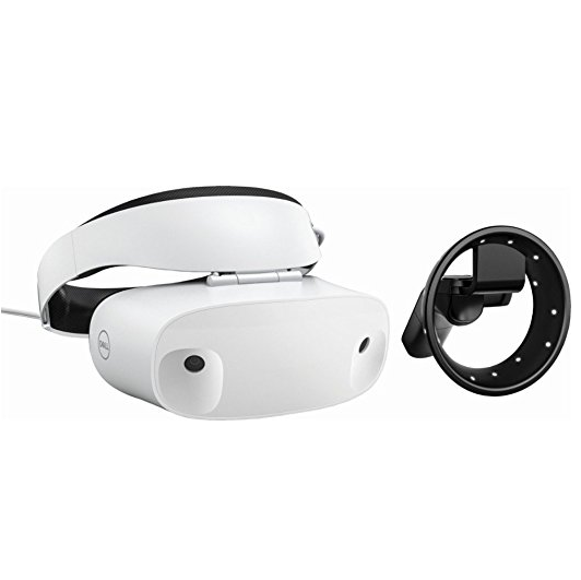DELL戴爾 虛擬現實VR眼鏡 混合現實Visor 頭顯+操控手柄，原價$344.99，現僅售$214.00，免運費