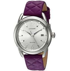 Citizen Women's FE6080-03A Drive Analog Display Japanese Quartz Purple Watch $72.28，FREE Shipping