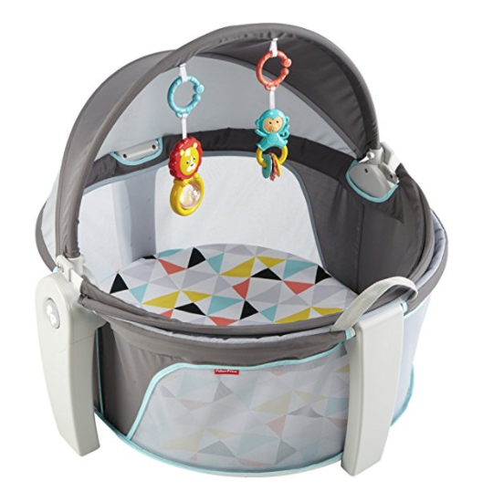 Fisher-Price On-The-Go Baby Dome, White only $32.29