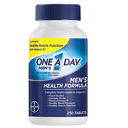 One A Day Men's Health Formula Multivitamin, 250 Count, Only $10.91free shipping after clipping coupon and using SS