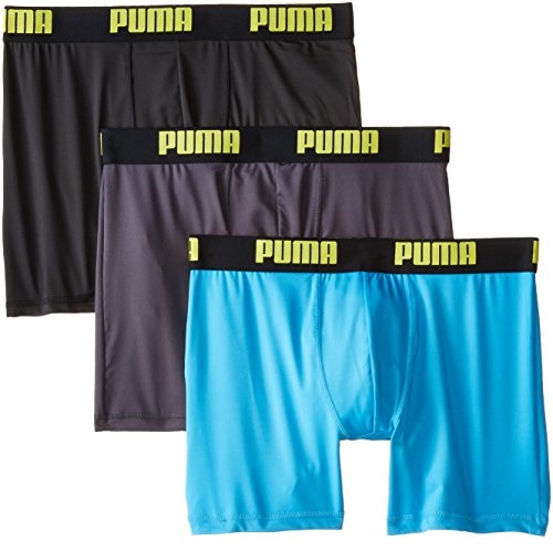 PUMA Men's 3 Pack Tech Boxer Brief, Only $11.99