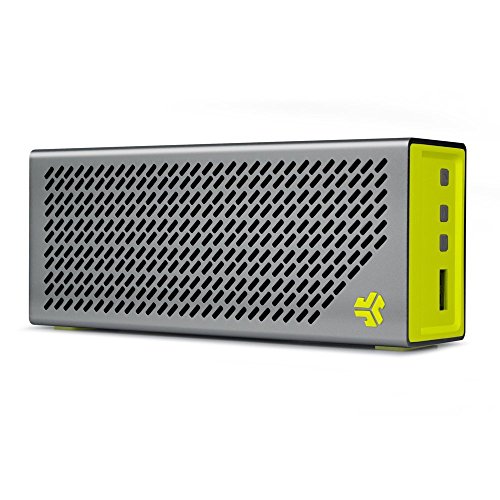 JLab Audio Crasher Loud Portable Bluetooth Stereo Speaker with 18 Hour Battery - Sport Yellow/Gray $19.99