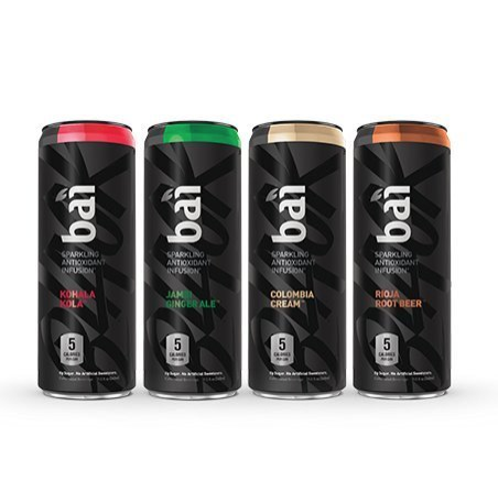 Bai Black Variety Pack, Sparkling Antioxidant Infused Beverage, 11.5 Fluid Ounce Cans, 12 Count, (3 cans each of Colombia Cream, Kohala Kola, Jambi Ginger Ale, Rioja Rot Beer) only $8.91