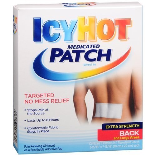 一網打盡：Icy Hot Medicated Patch冰熱止痛貼