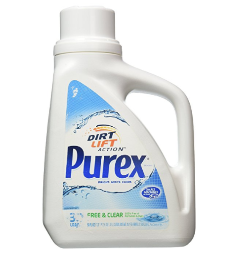 Purex 無香型抗過敏超潔凈洗衣液 50oz ，原價$4.29, 現價$1.99