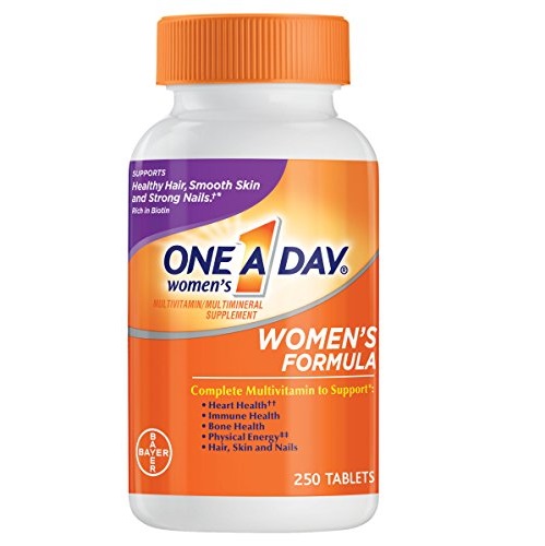 One A Day Women's Formula Pills Multivitamin Multimineral Supplement Tablets, 250 Count, Only $9.74,  free shipping after clipping coupon and using SS