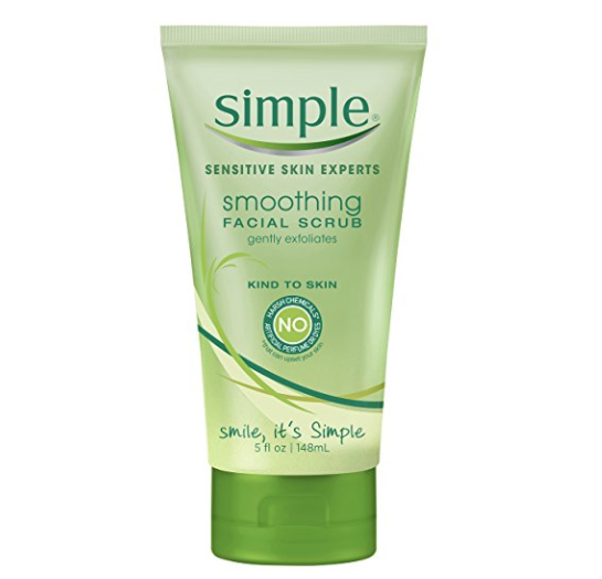 Simple Kind to Skin Facial Scrub, Smoothing 5 oz  ONLY $3.14