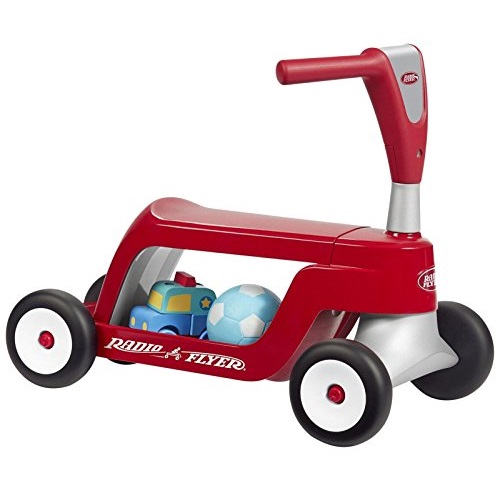 Radio Flyer Scoot 2 Scooter, Toddler Scooter or Ride On, For Ages 1-4, Red Ride On Toy, Large, Only $31.49