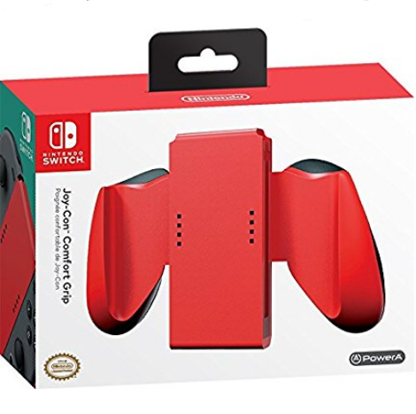 Joy-Con Comfort Grip for Nintendo Switch - Red $7.99