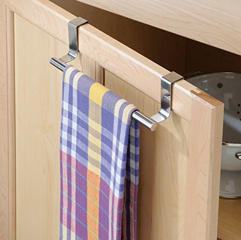InterDesign Forma Over-the-Cabinet Kitchen Dish Towel Bar Holder - 9