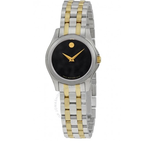 MOVADO Collection Black Dial Ladies Watch Item No. 0606957, only  $289.99 after using coupon code, free shipping