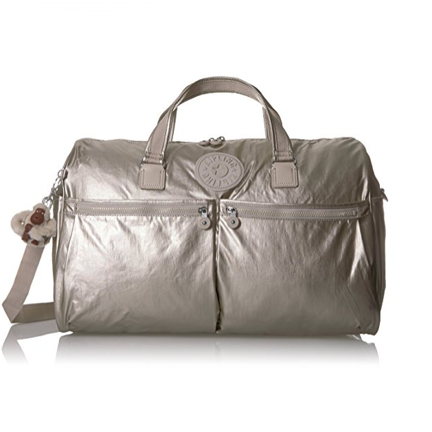 Kipling Itska Metallic Duffle Bag 旅行包，原價$169.00，現僅售$51.75，免運費