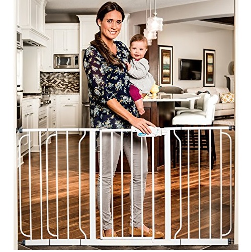 史低價！ Regalo 加寬全鋼架嬰兒安全門，原價$69.99，現僅售$39.99，免運費