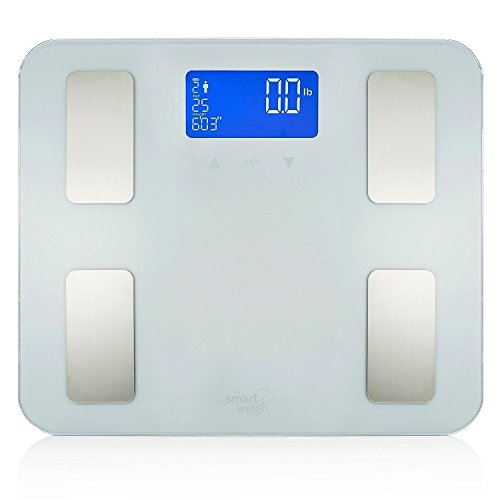 Smart Weigh Digital Bathroom Scale for Body Weight, BMI, Bone Mass, Visceral Fat, Muscle Mass and Calorie Management , Only $11.37 after clipping coupon