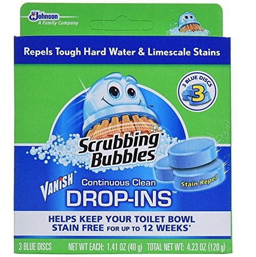 Scrubbing Bubbles Toilet Cleaner Drop Ins 3 ct, (Pack of 6), Only $14.93, free shipping after using SS