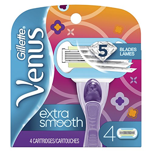 Gillette Venus Embrace Women's Razor Blade Refills, Purple, 4 Count, Womens Razors / Blades, Only $3.55,  free shipping after clipping coupon and using SS