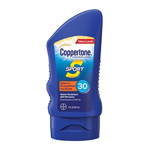 Coppertone SPORT Sunscreen Lotion Broad Spectrum SPF 30 (3-Fluid-Ounce), Only $1.30, free shipping after clipping coupon and using SS