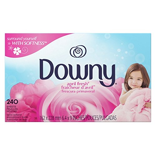 Downy April Fresh Fabric Softener Dryer Sheets, 240 count, Only $6.70, free shipping after clipping coupon and using SS