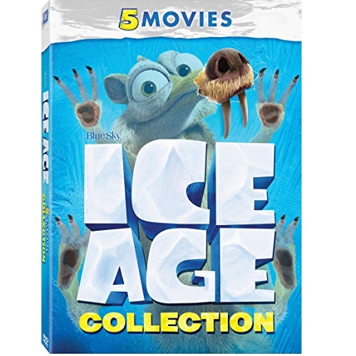 史低价！《Ice Age冰川时代》五部电影集，DVD版，原价$39.98，现仅售$19.96