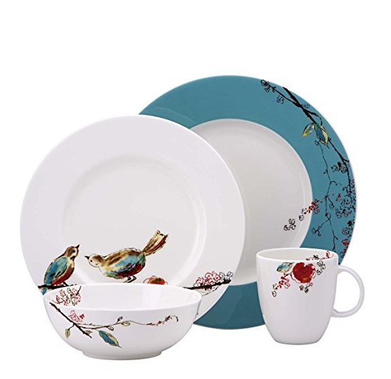 Lenox Simply Fine Chirp 4-Piece Place Setting, Service for 1 ONLY $53.24