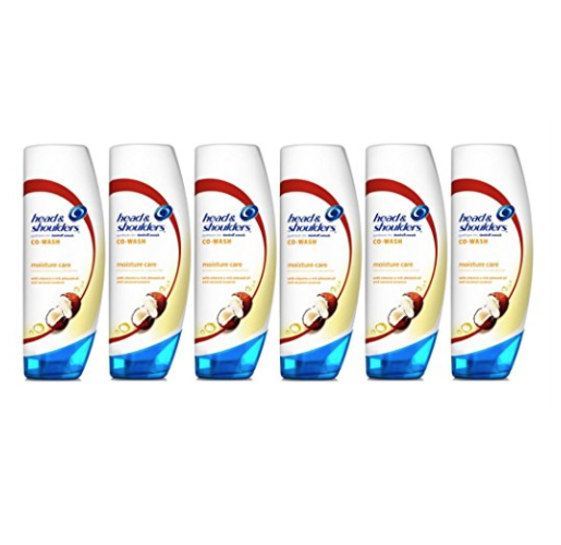 Head and Shoulders Moisture Care Anti-Dandruff Co-Wash Conditioner 12.8 Fl Oz (Pack of 6) only $28.83