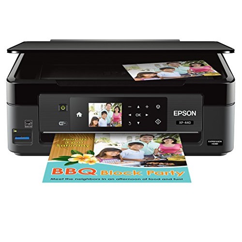 Epson Expression Home XP-440 Wireless Color Photo Printer with Scanner and Copier, Only $49.99, free shipping