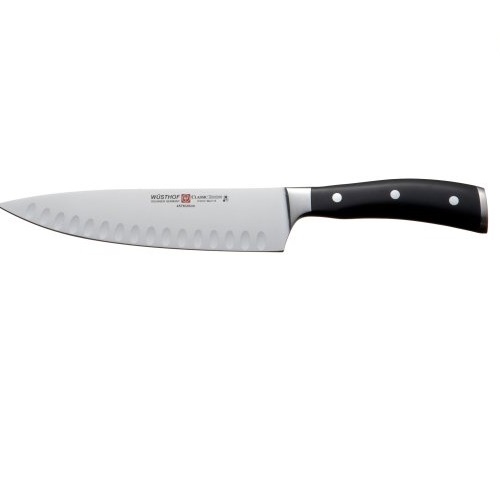Wusthof Classic Ikon 8-Inch Hollow Ground Cooks Knife, Black, Only $119.99, free shipping