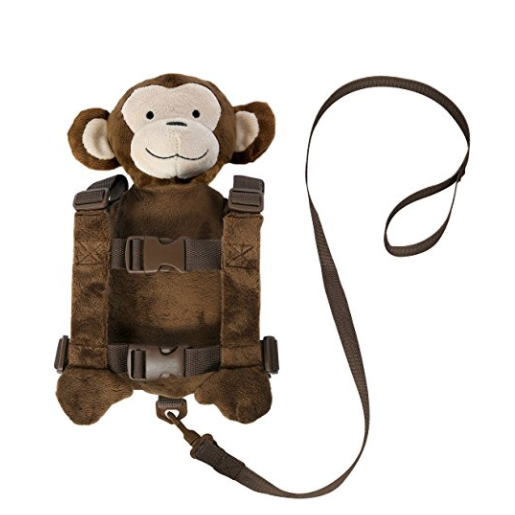 Goldbug 二合一可愛小猴子寶寶防走失背帶，現僅售$10.97