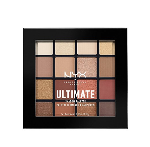 NYX Cosmetics Ultimate Shadow Palette Warm Neutrals,1 Count, only $9.49