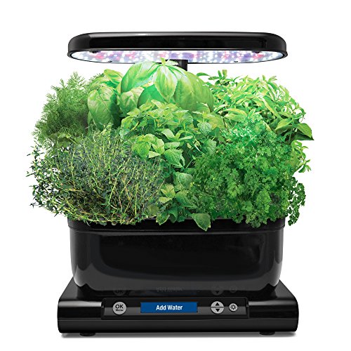 AeroGarden Harvest with Gourmet Herb Seed Pod Kit, Black, Only $91.99 , free shipping
